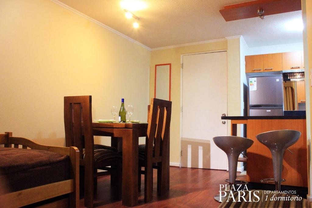 Ferienwohnung Plaza Paris Amistar Santiago de Chile Zimmer foto