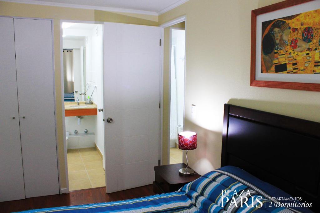 Ferienwohnung Plaza Paris Amistar Santiago de Chile Zimmer foto